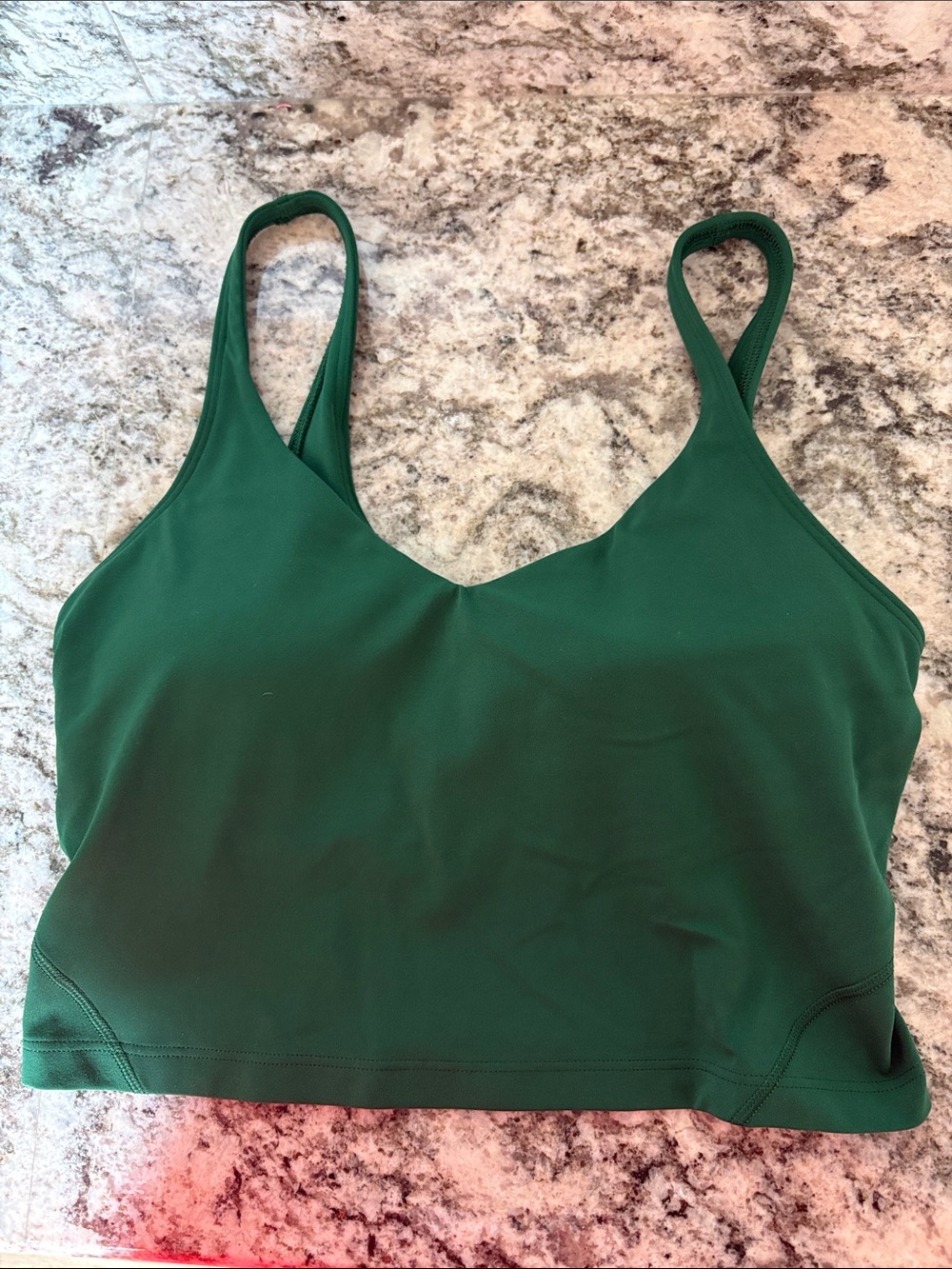 lululemon athletica Forest Green Scoop Bralette